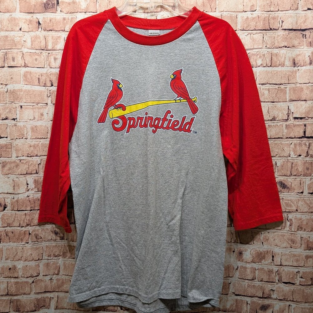 Springfield Cardinals Donor Baseball Tee T-Shirt Size Medium